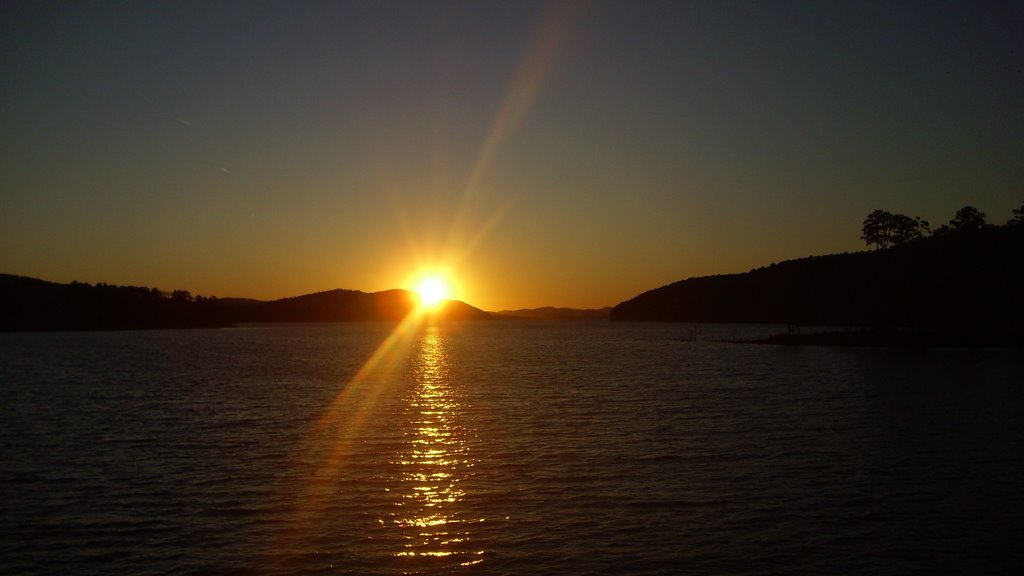 Sunset Over Lake Ouachita, Блевинс