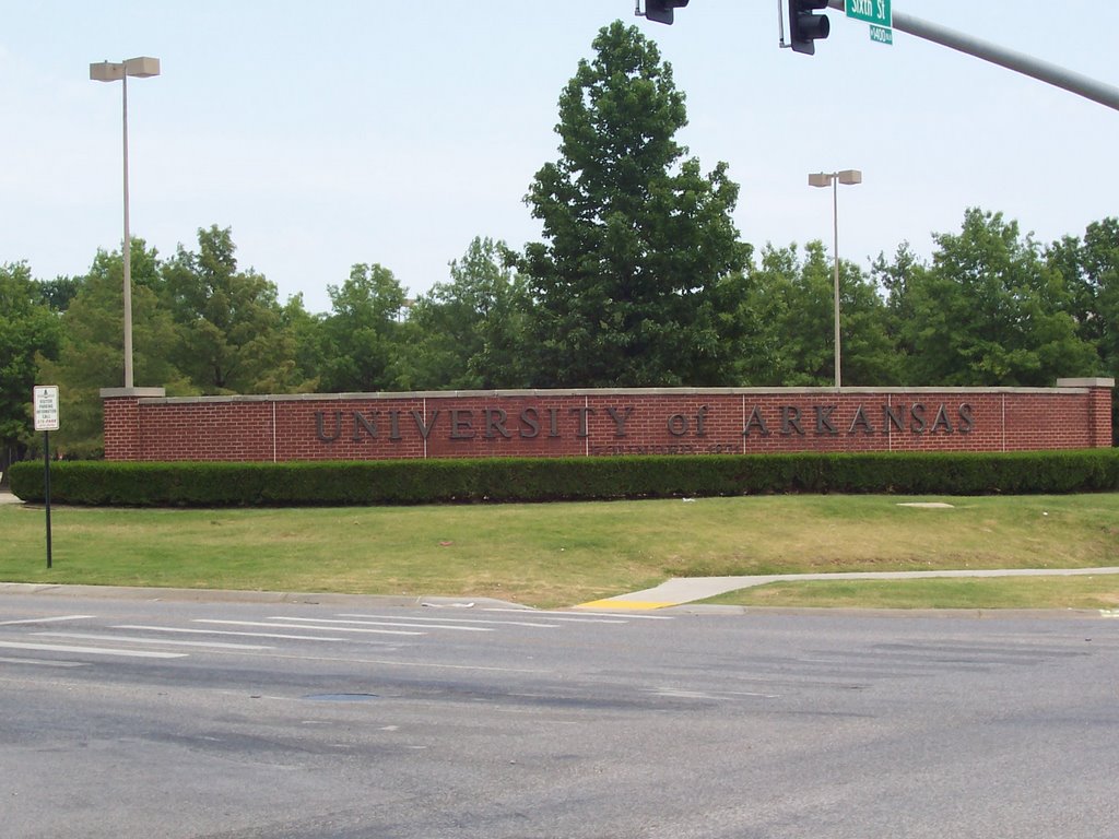University of Arkansas sign, Вашингтон