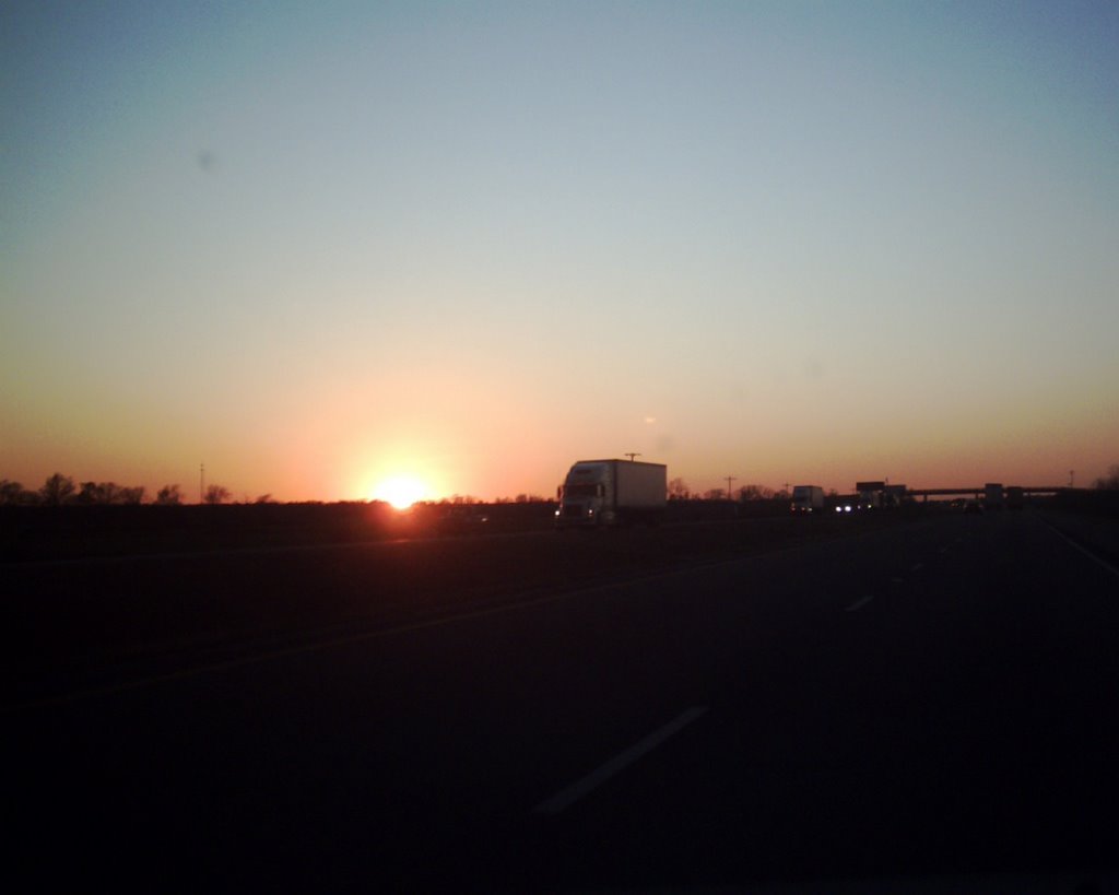 Sunset on I40 West of Memphis, Едмондсон