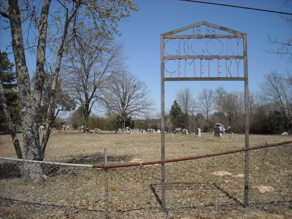 Gregory Cemetery, 1888, North of Alma, Arkansas, USA, Киблер