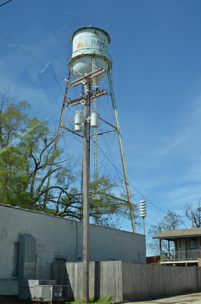 Hampton, AR water tower, Смаковер
