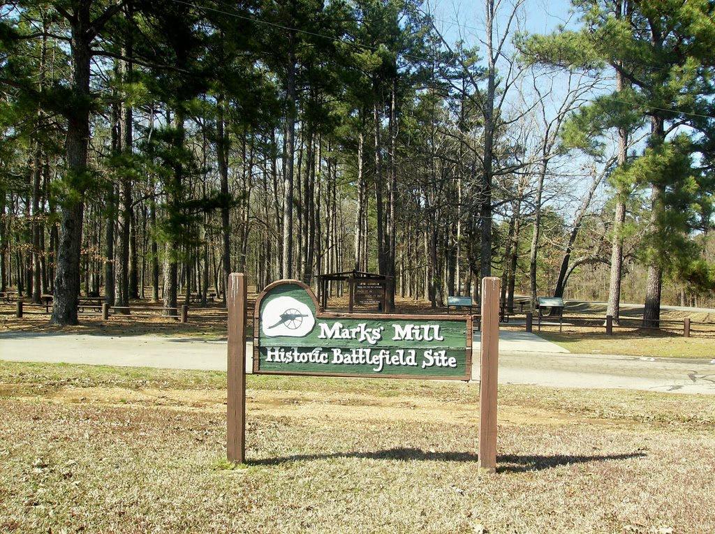 Marks Mill Historic Battlefield Site, Cleveland County, Arkansas, Смаковер