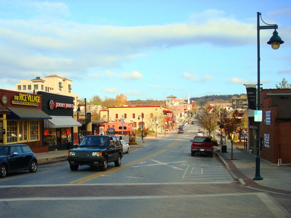 W Dickson Street, Fayetteville (11.2008), Фейеттевилл