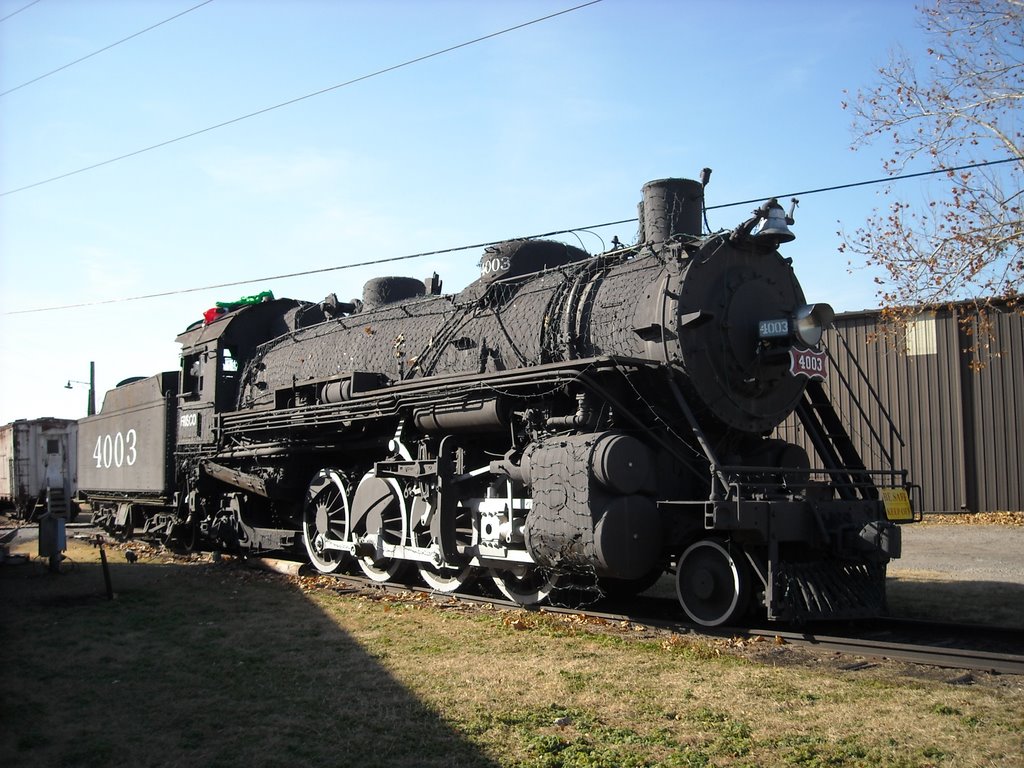 Frisco #4003 at FS Trolley Museum, Форт-Смит