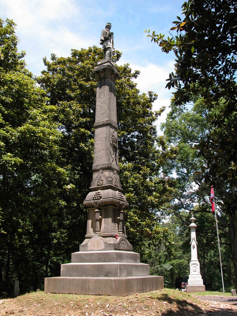 Confederate Monument, Confederate Cemetery, Helena, Arkansas, Хоппер