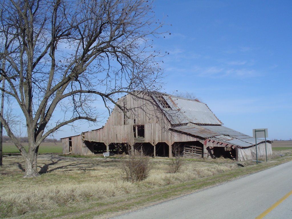 Old Barn near Rivervale, AR, Хоппер