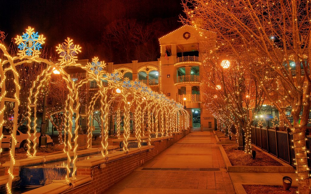 Downtown Christmas Arches, Хот-Спрингс