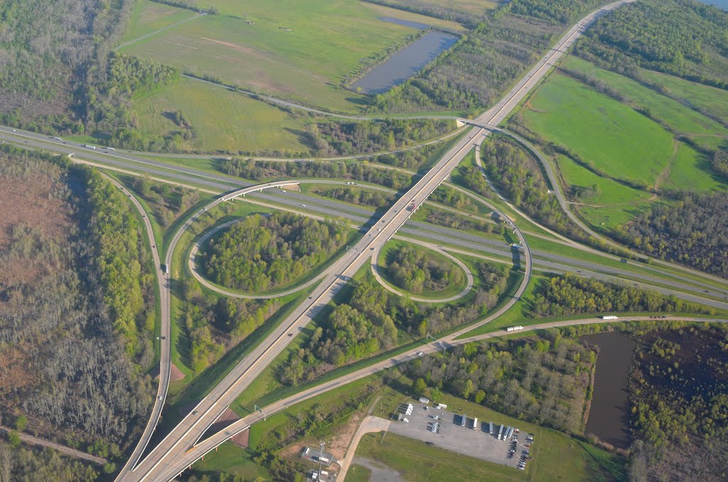 Intersection of I-40 and I-440, Шервуд