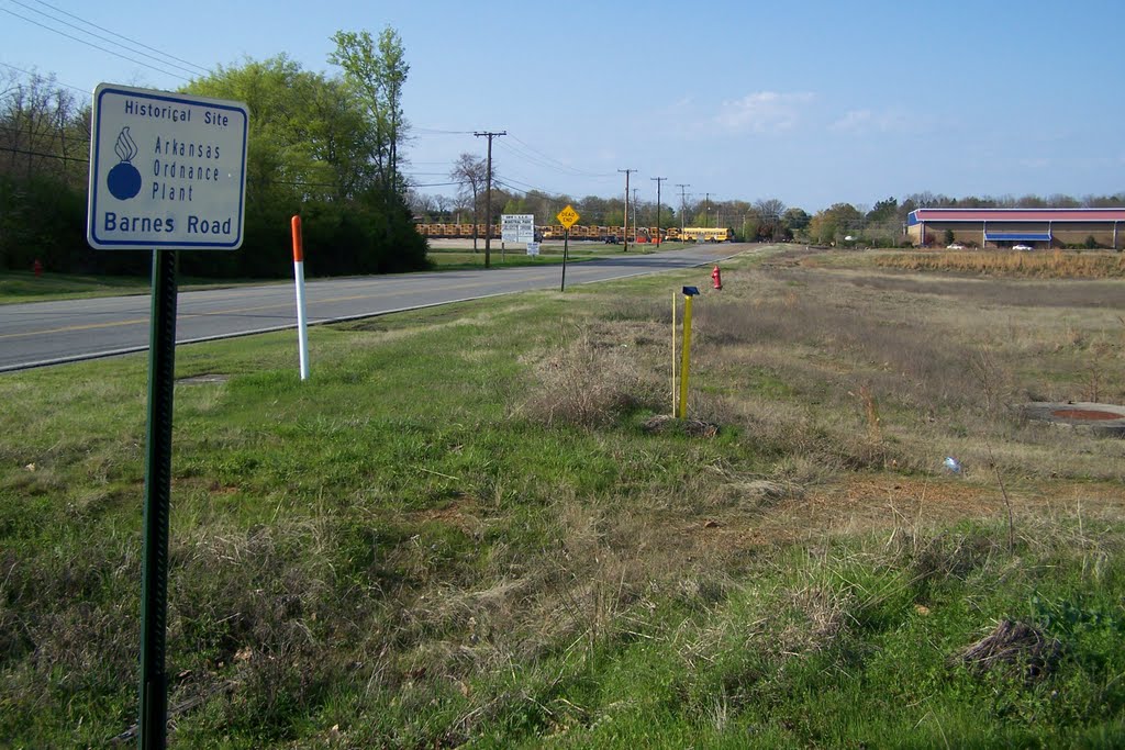 Historical Site  - 1942 Arkansas Ordnance Plant - Barnes Road - Jacksonville Arkansas, Шервуд