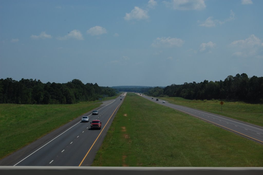 Looking South on I-49 from the Southern Loop, Эмерсон