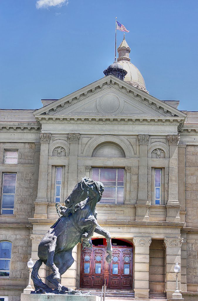 State of Wyoming Capitol, West Entrance, Шайенн