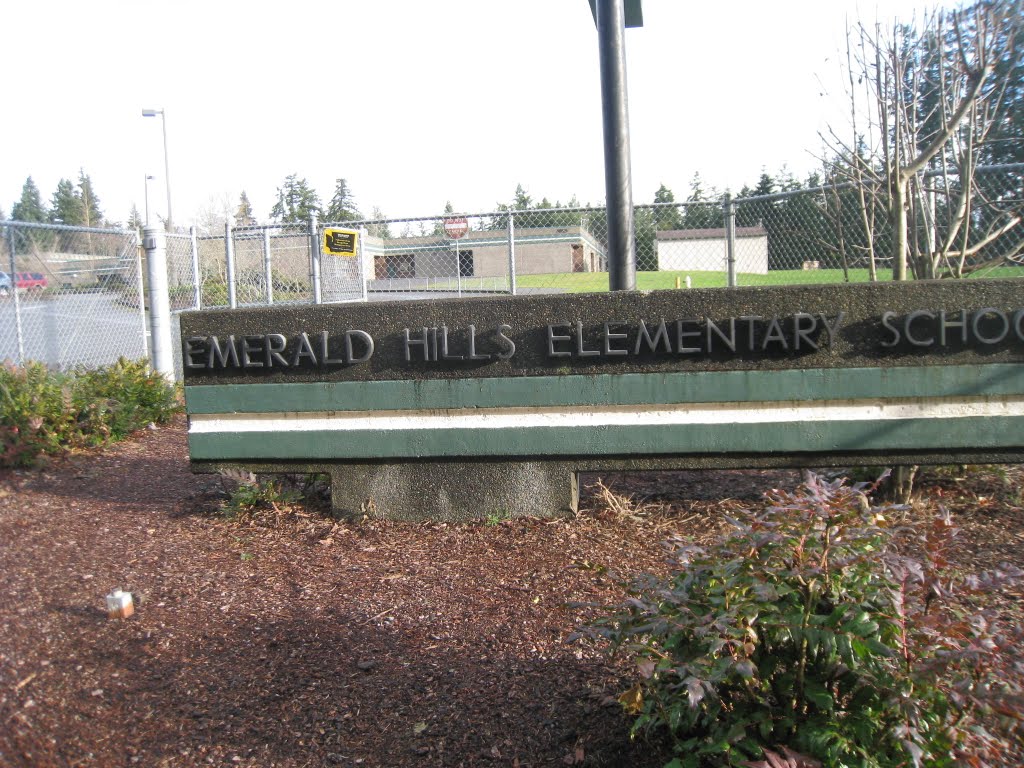 School sign, Бонни-Лейк