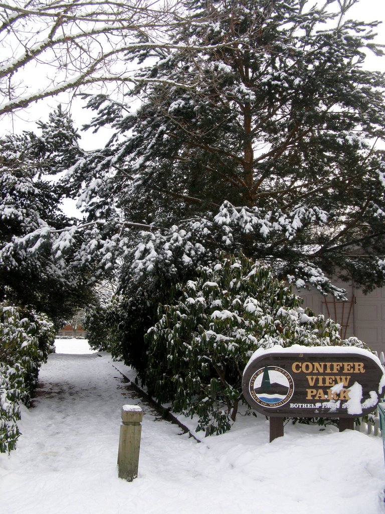 Conifer View Park Pathway, Ботелл