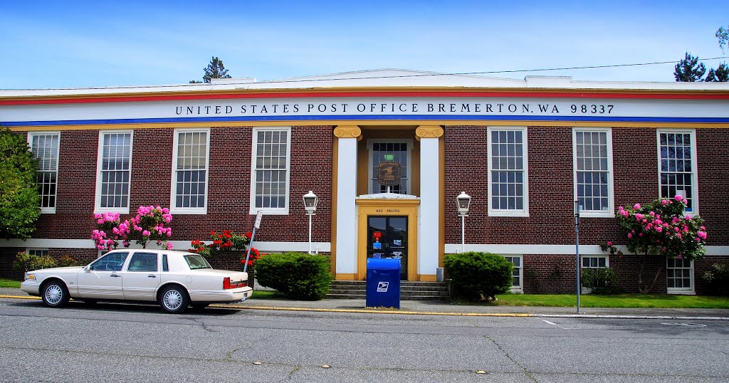 Bremerton Post Office, Bremerton, Washington, Бремертон