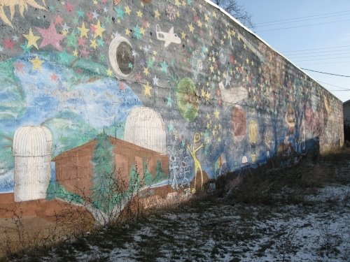 Mural in Goldendale, Washington, Голдендейл