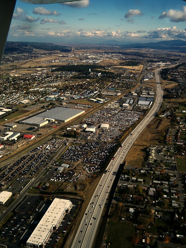 I-90 Spalding Flats, Spokane Valley, Дишман