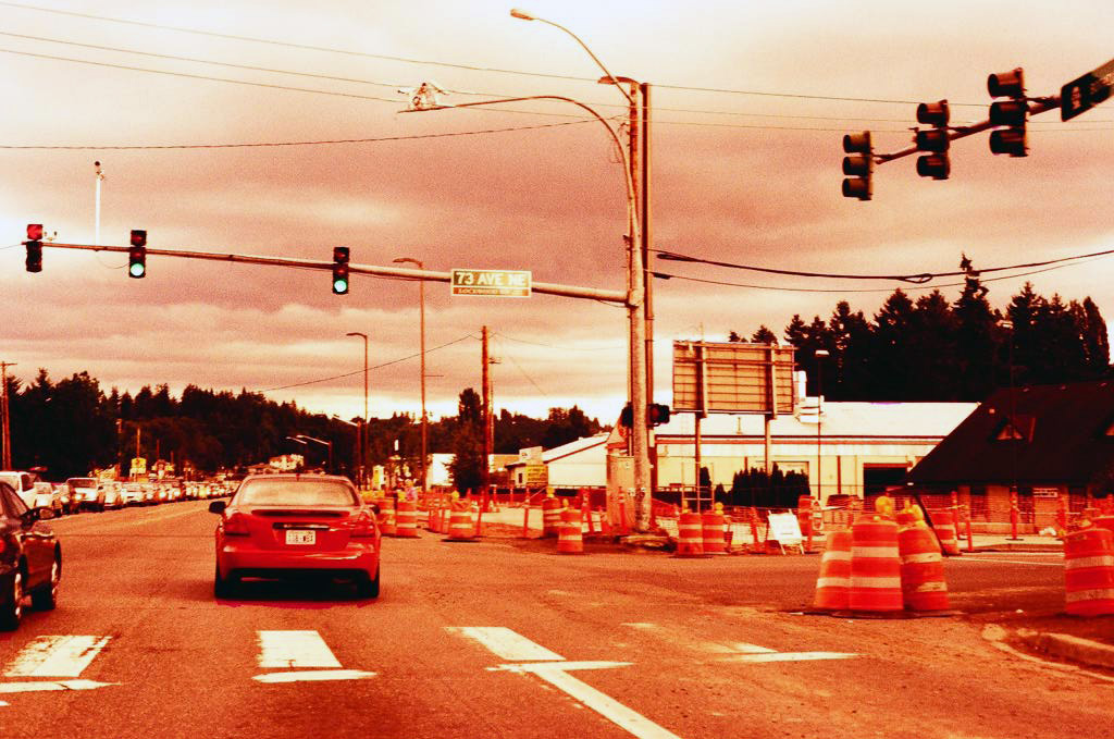 Old 73rd & Bothell Way install, Кенмор
