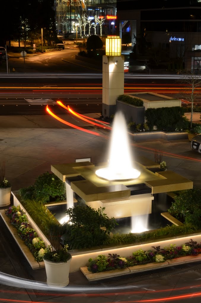 Fountain in Bellevue, Клайд-Хилл