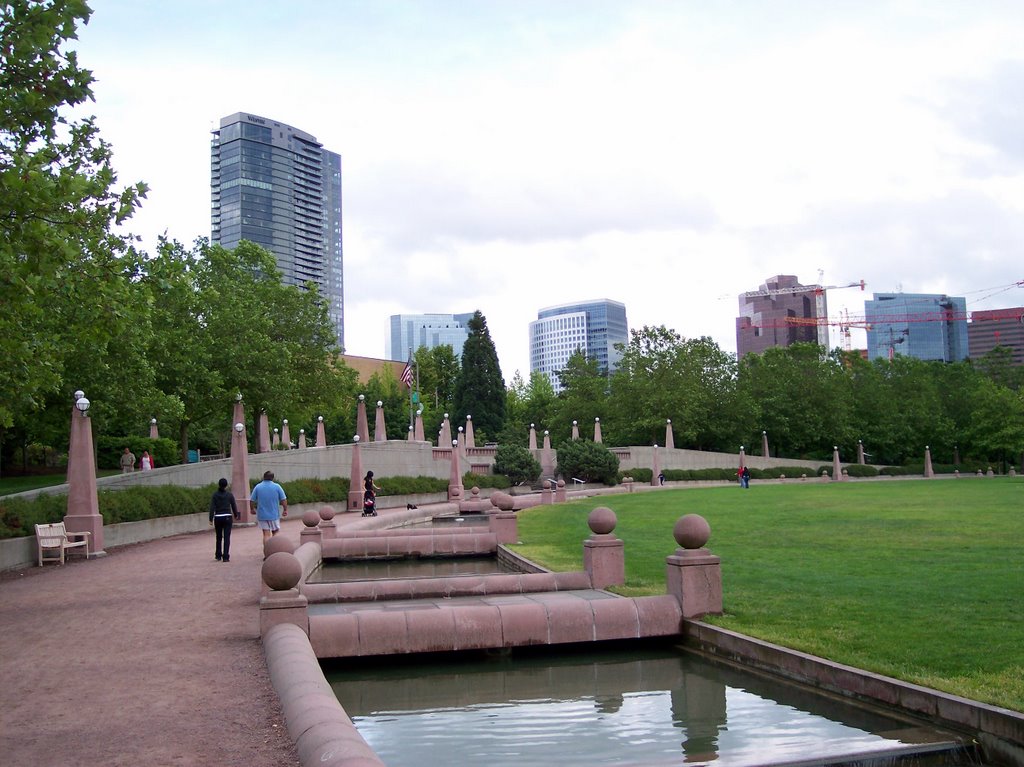 Downtown Park in Bellevue, WA, Клайд-Хилл