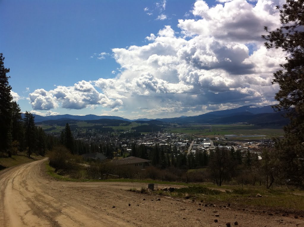 View of Colville from May Lake Road, Колвилл