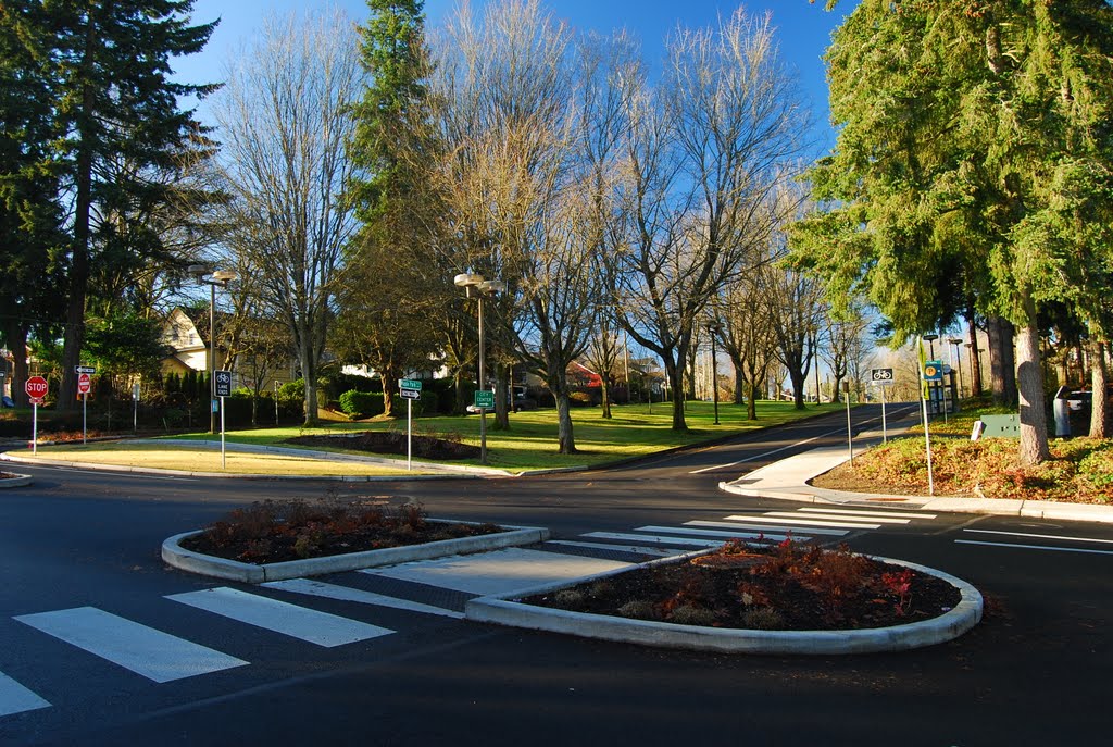 Park blocks, Jefferson and Maple Park Drive intersection, Олимпия
