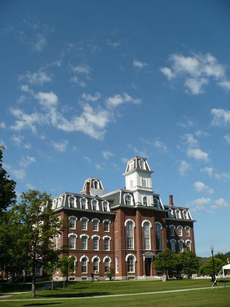 College Hall on the Vermont College campus, Ривертон