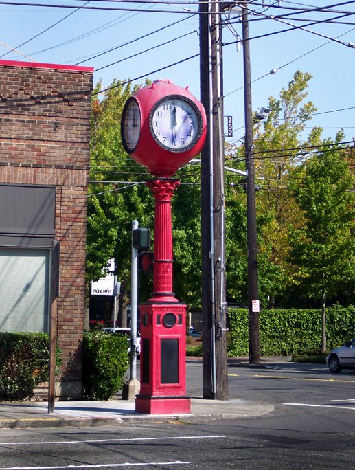 Joseph Mayer and Brothers street clock, Сиэттл