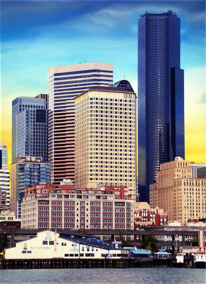 Seattle Downtown Financial District, Сиэттл