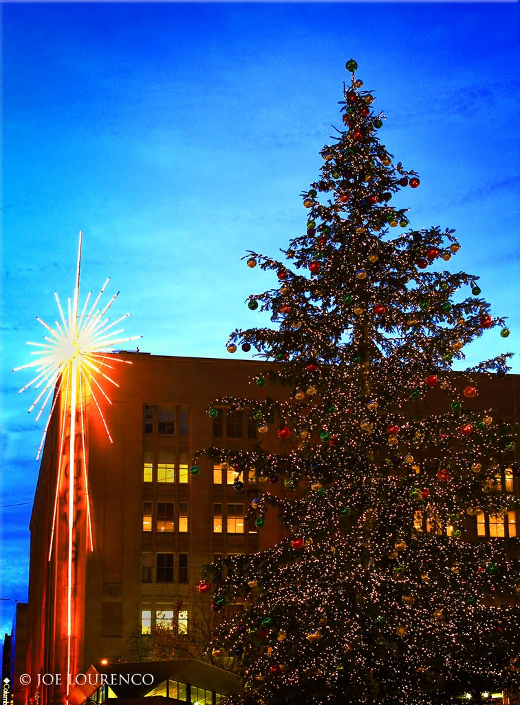 Seattle Westlake Center Christmas Tree, Сиэттл