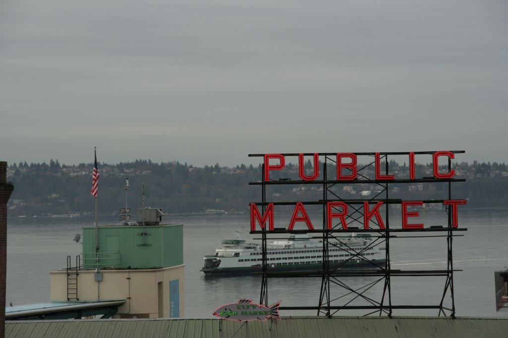Pike St Makets, Seattle, Сиэттл