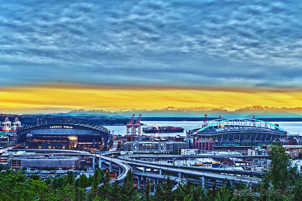 Seattle Safeco Field and CenturyLink Field, Сиэттл