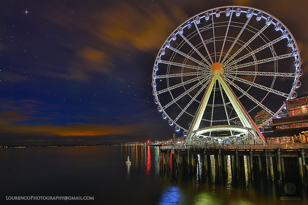 Seattle Ferris Wheel Pier 57, Сиэттл