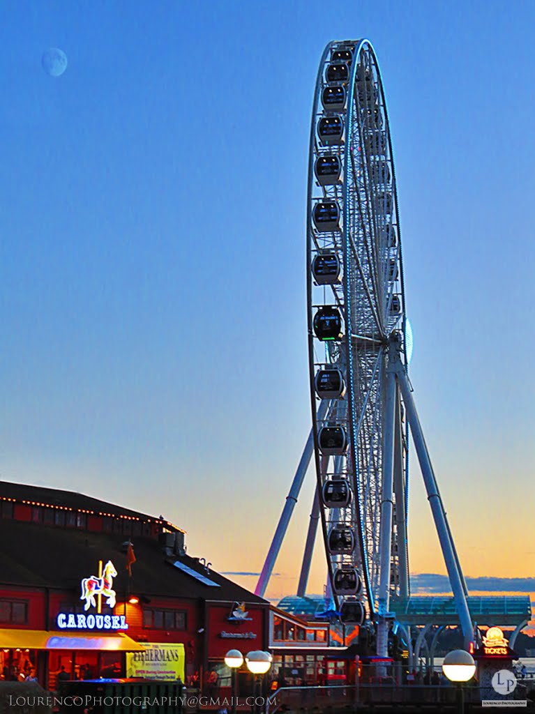 Seattle Ferris Wheel, Сиэттл
