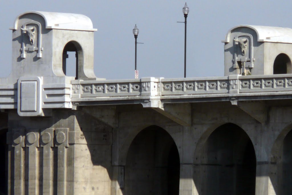 Monroe Street Bridge detail, Спокан