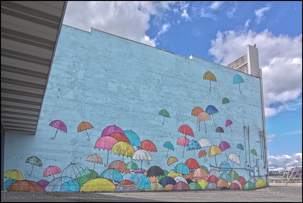 Tacoma Umbrella Mural, Такома