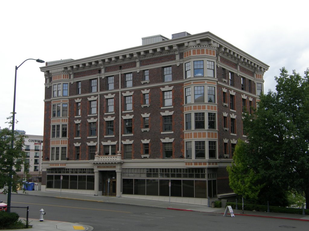 Carlton Center Building (posterior), Tacoma, Washington, Такома