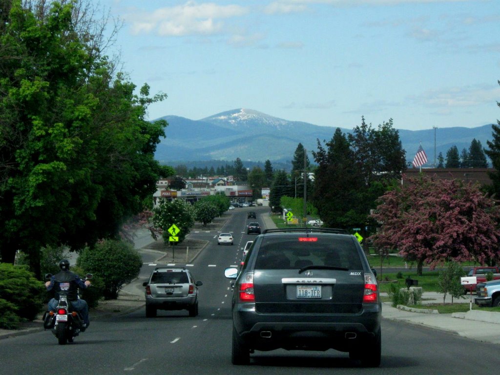 View of Mt. Spokane, North Spokane, Таун-энд-Кантри