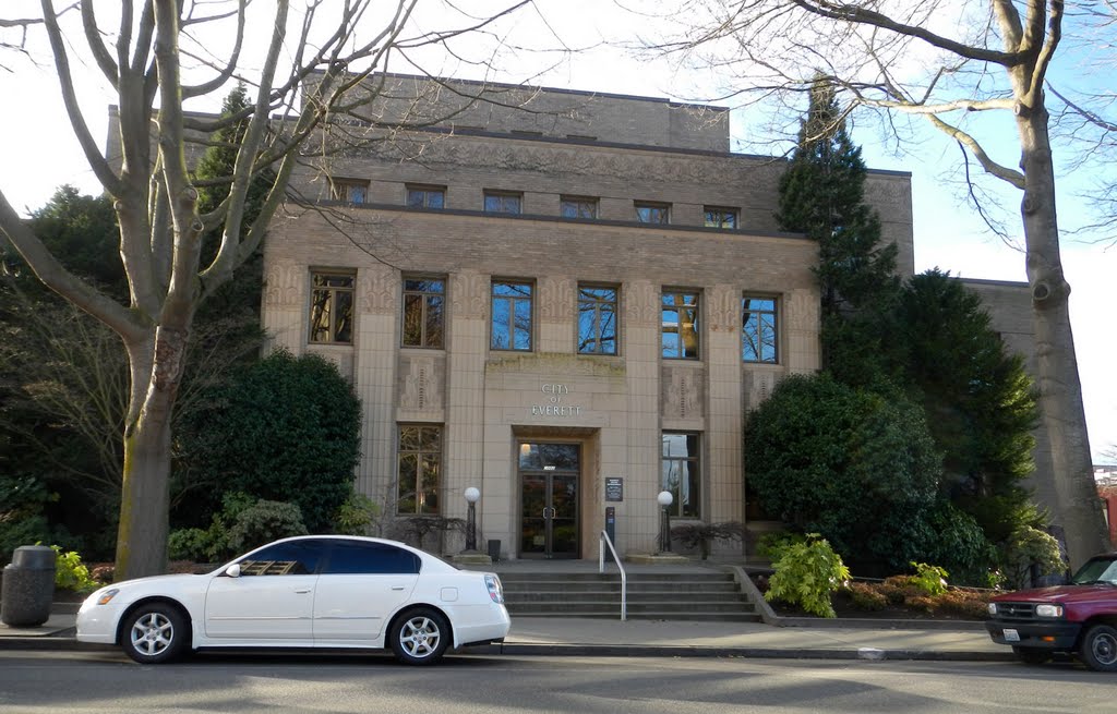 Everett Police Station (Old City Hall) - 3002 Wetmore Avenue, Everett, Эверетт