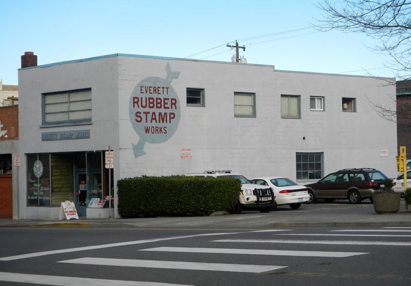Everett Rubber Stamp Works - 2933 Wetmore Ave. Everett WA, Эверетт