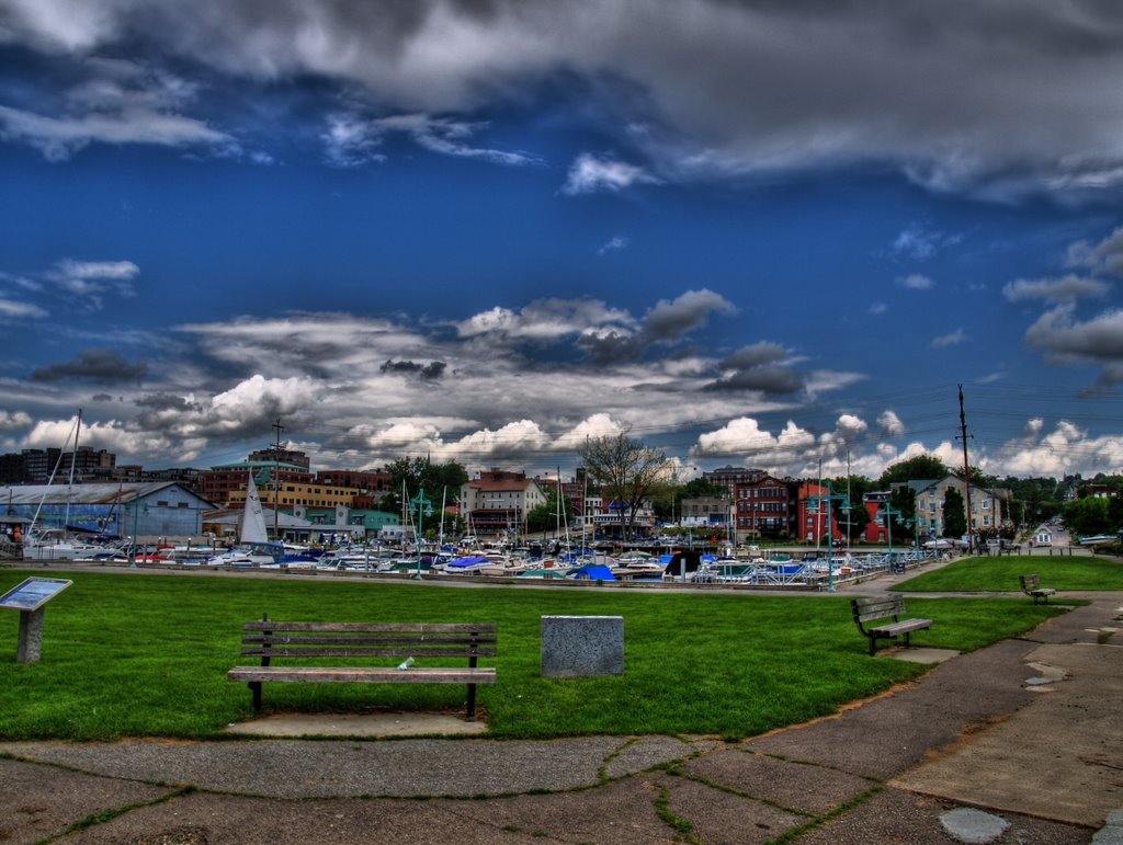 View of Burlington from the Harbor (HDR), Берлингтон