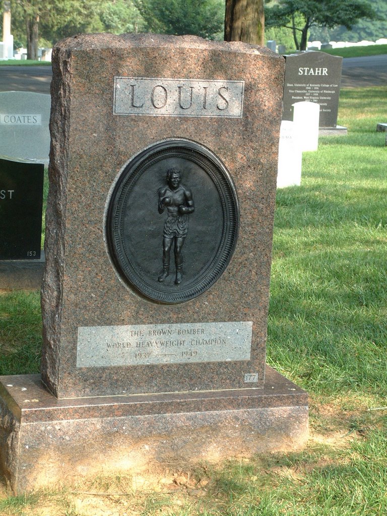 Joe Louis gravesite., Арлингтон