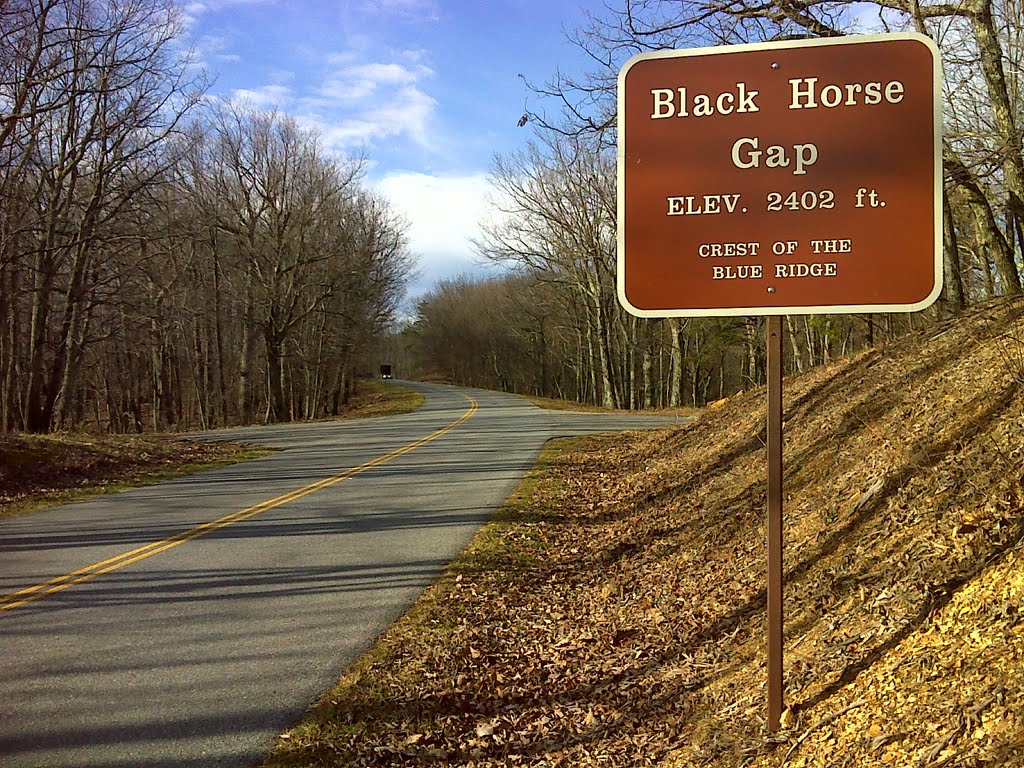 Black Horse Gap  on the Blue Ridge Parkway, Блу-Ридж