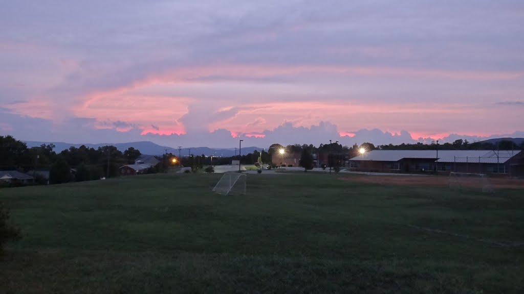 sunset from school, Винтон