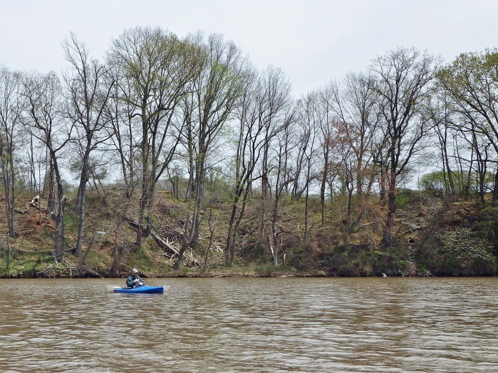 Kayak Fishing, Occoquan River, Virginia, Вудбридж
