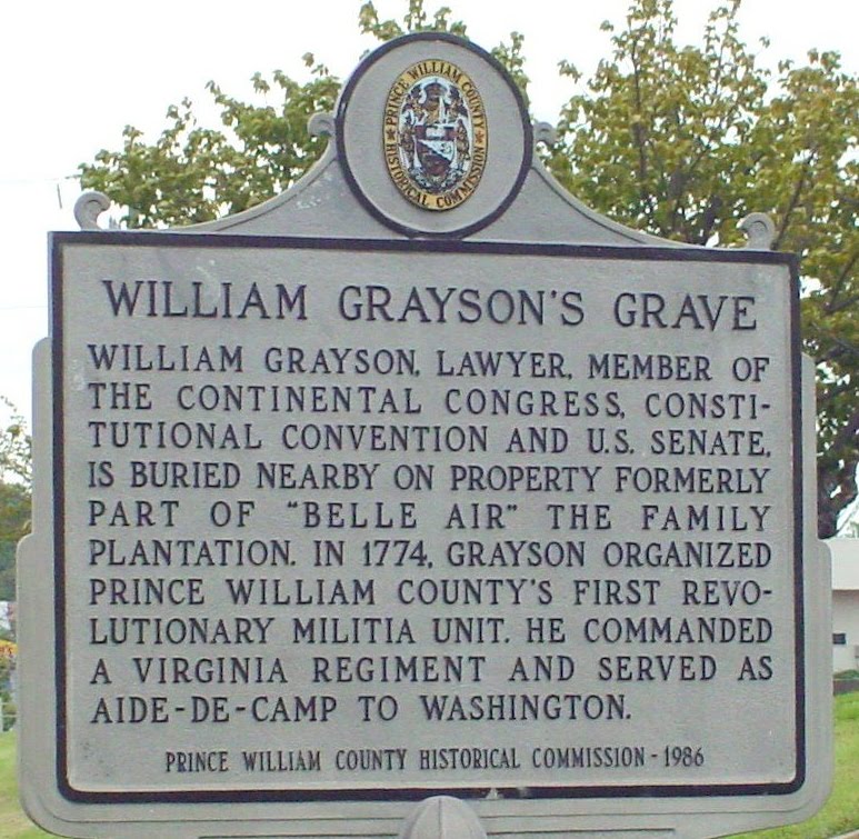Wm. Grayson Tomb, Вудбридж