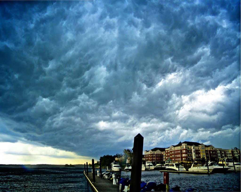 Angry Skies over Belmont Bay, May 2011, Вудбридж