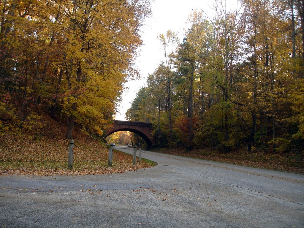 Yorktown, Va Fall color on Senic Highway, Йорктаун