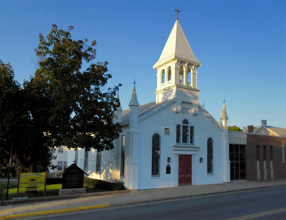 St. Marks Lutheran Church - Luray, Page County, VA., Лурэй