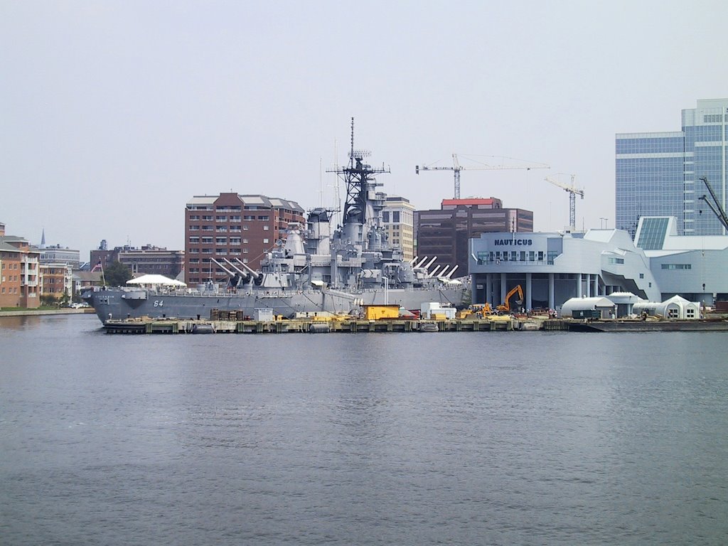 Battleship Wisconsin, Портсмут
