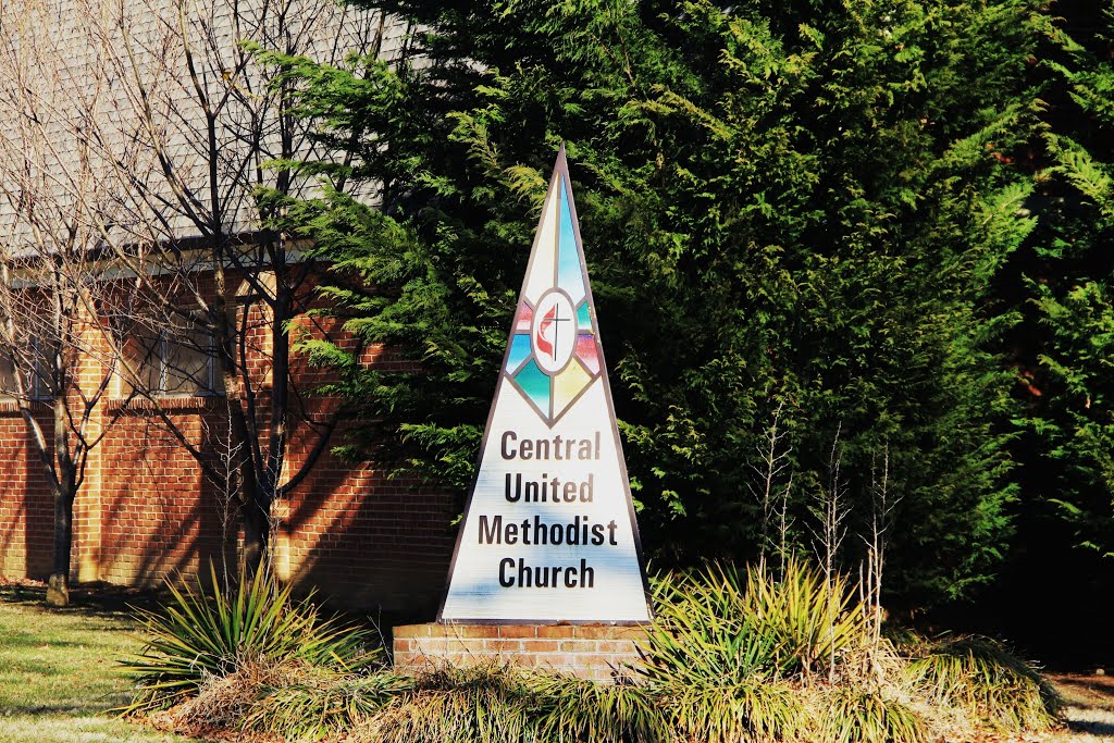 Central United Methodist Church Detail, Radford VA, Радфорд